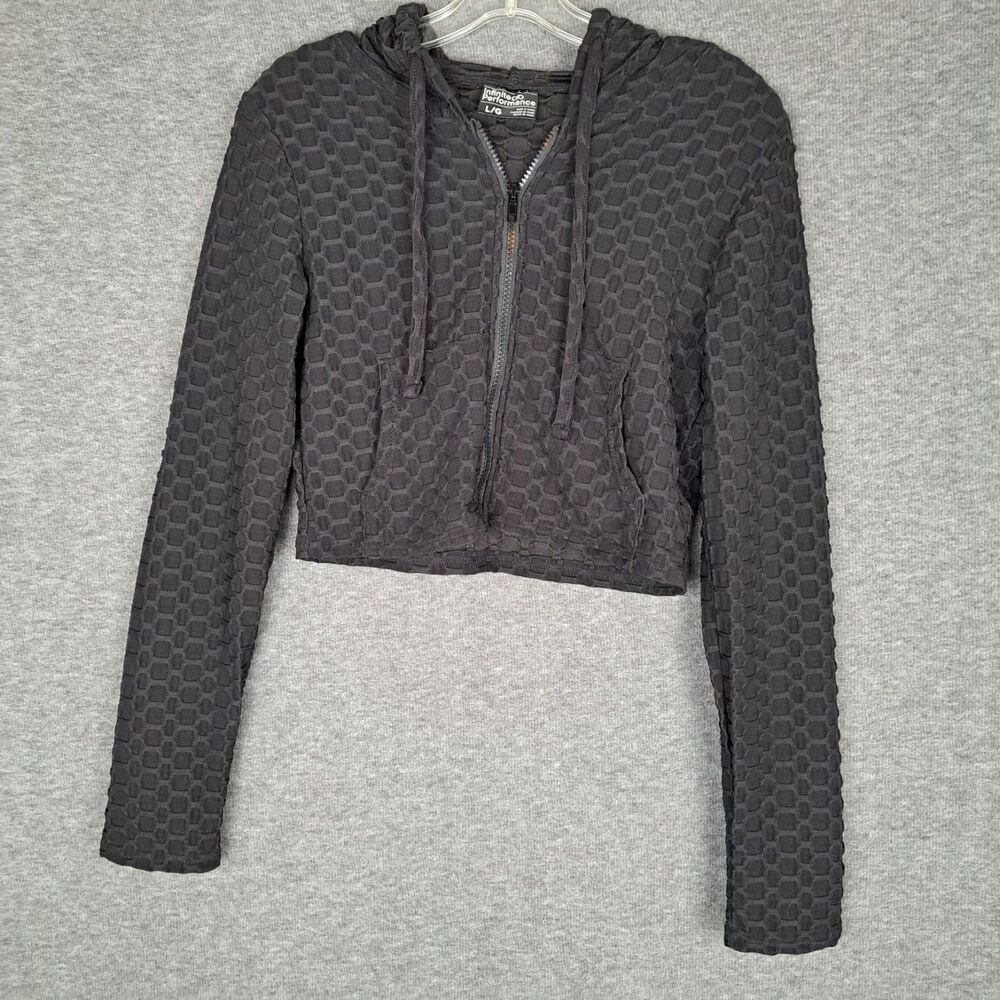 Infinite Performance Black Hoodie Sportwear Womens Size Large